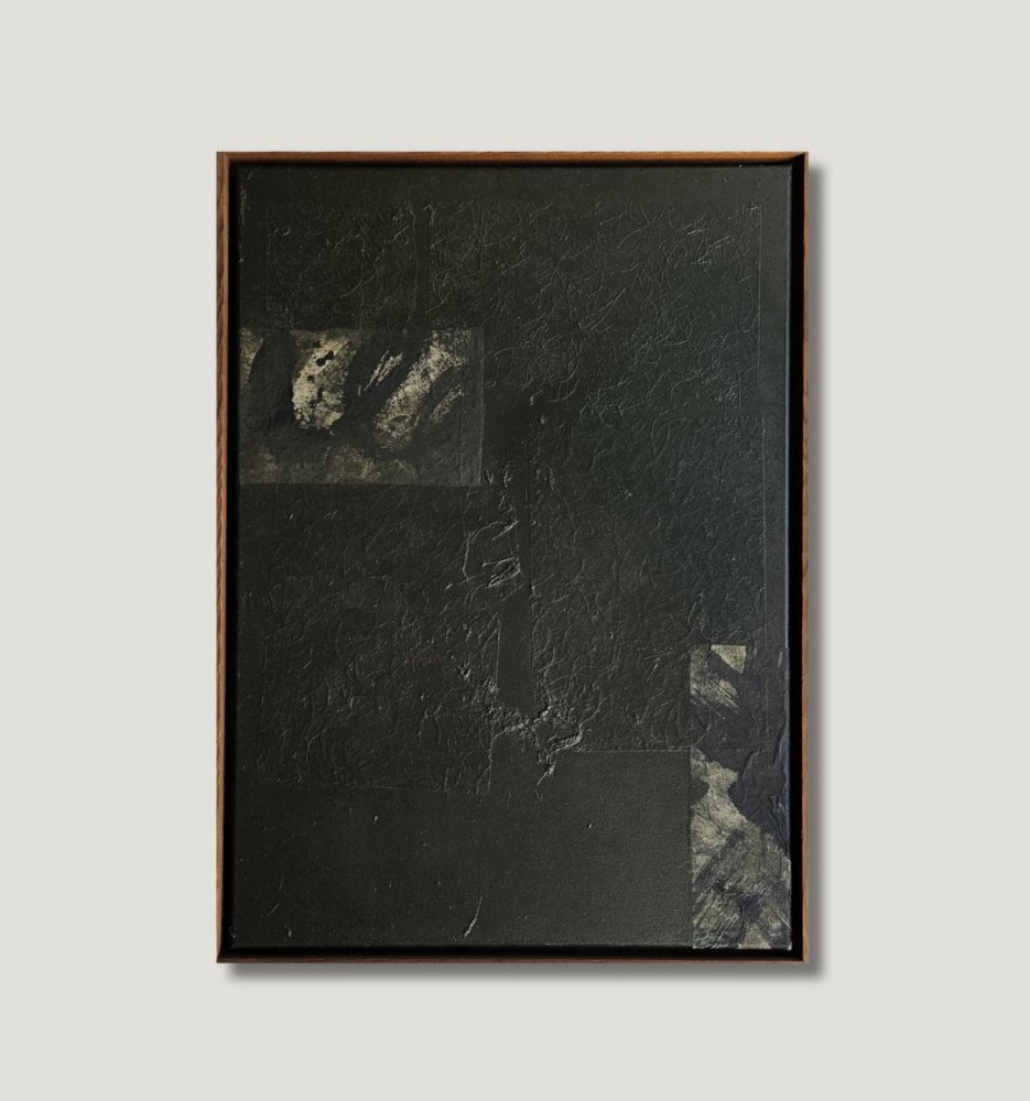 Obraz Seria Głębia w technice mieszanej / Untitled No. 14.25 