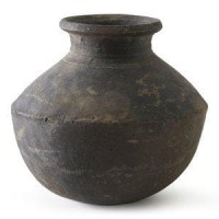 Wazon gliniany w stylu rustykalnym  Jakobsdals 21 cm 3